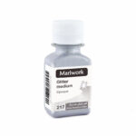 Silver rainbow Glittrer mariwork medium code 217 Image تصویر مدیوم گلیتر نقرهای هفت رنگ ماری ورک Silver rainbow Glittrer mariwork medium code 217 Image