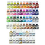 mariwork whole-colors-and-mediumes-60ml-set Image تصویر ست کامل رنگها و مدیومهای پارچه ماریورک mariwork whole-colors-and-mediumes-60ml-set Image