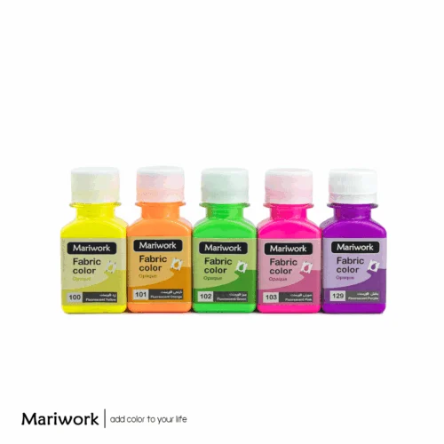 mariwork seri felorsent3 ست 5 رنگ فلورسنت ماری ورک | 60 میل